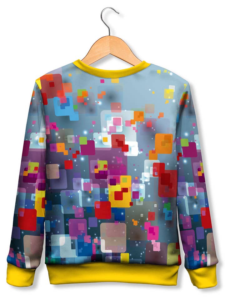 Fishikii Hippie Cat Sweatshirt for Kids | SUDN.19 for wholesale by Fishikii