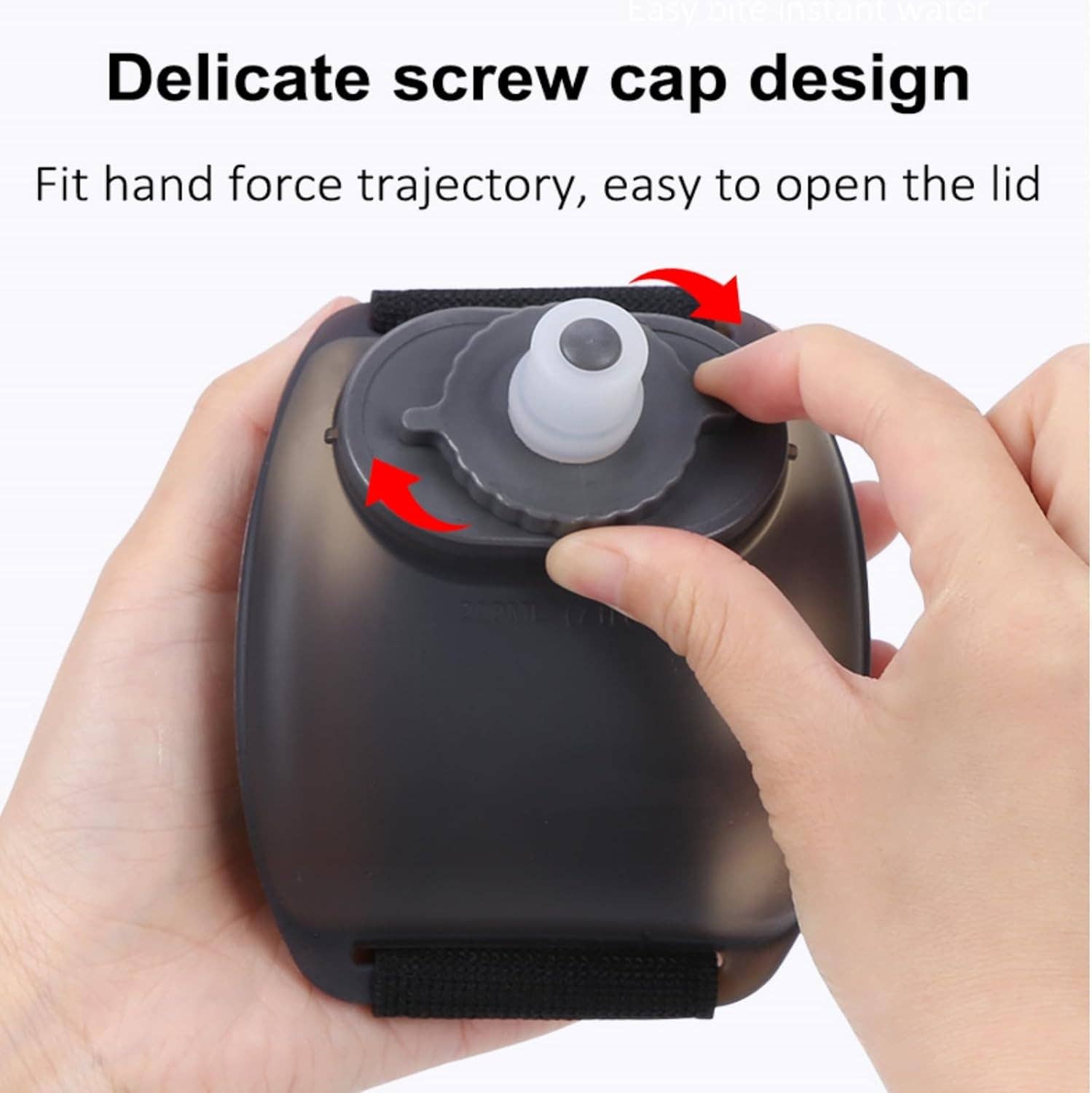 VIGOR - Wholesale Water Bottle - Wearable Hands-Free Leak-Proof Silicone Sports Water Bottle3