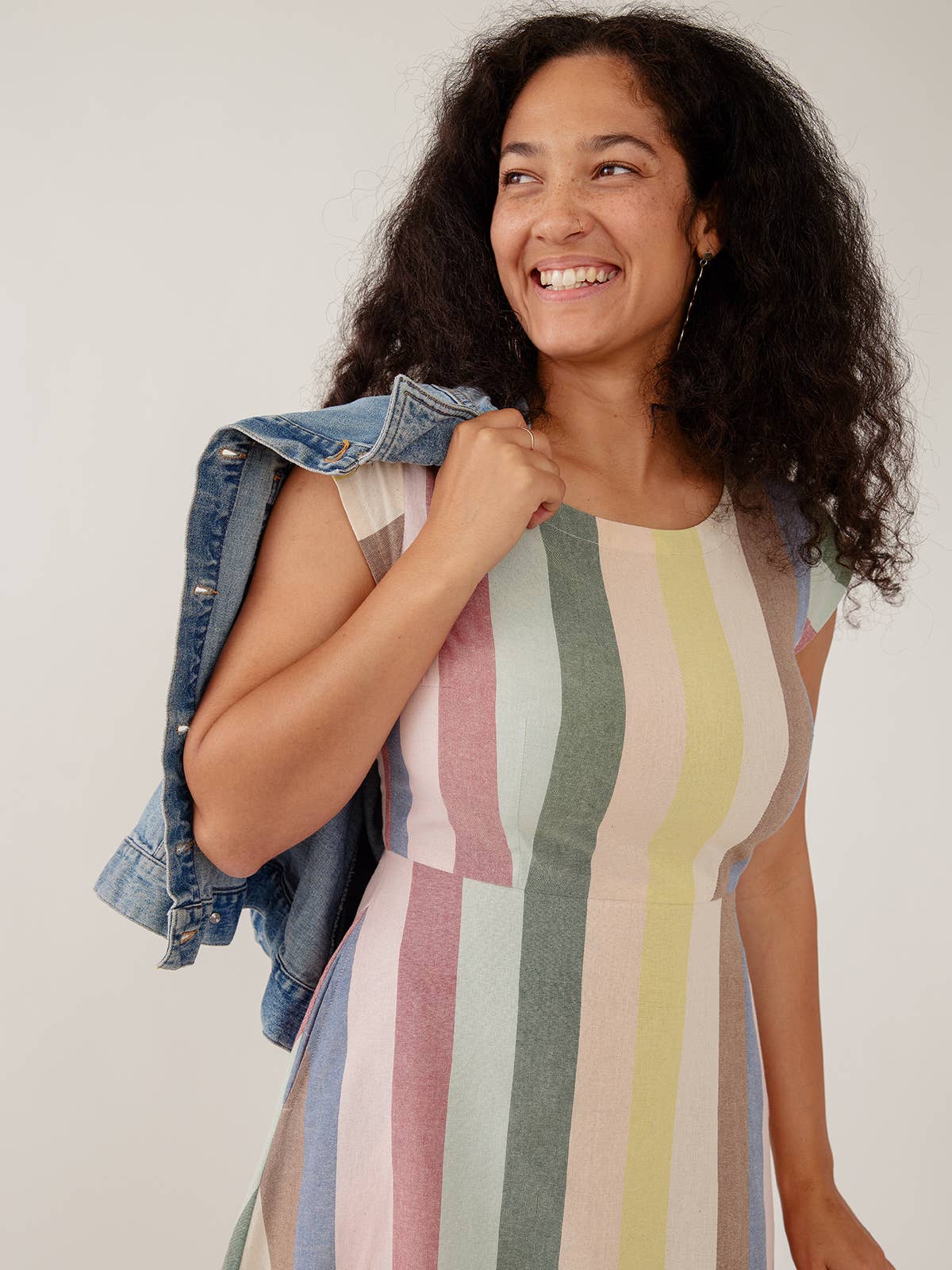 Marseille Dress Vintage Rainbow for wholesale on Faire8