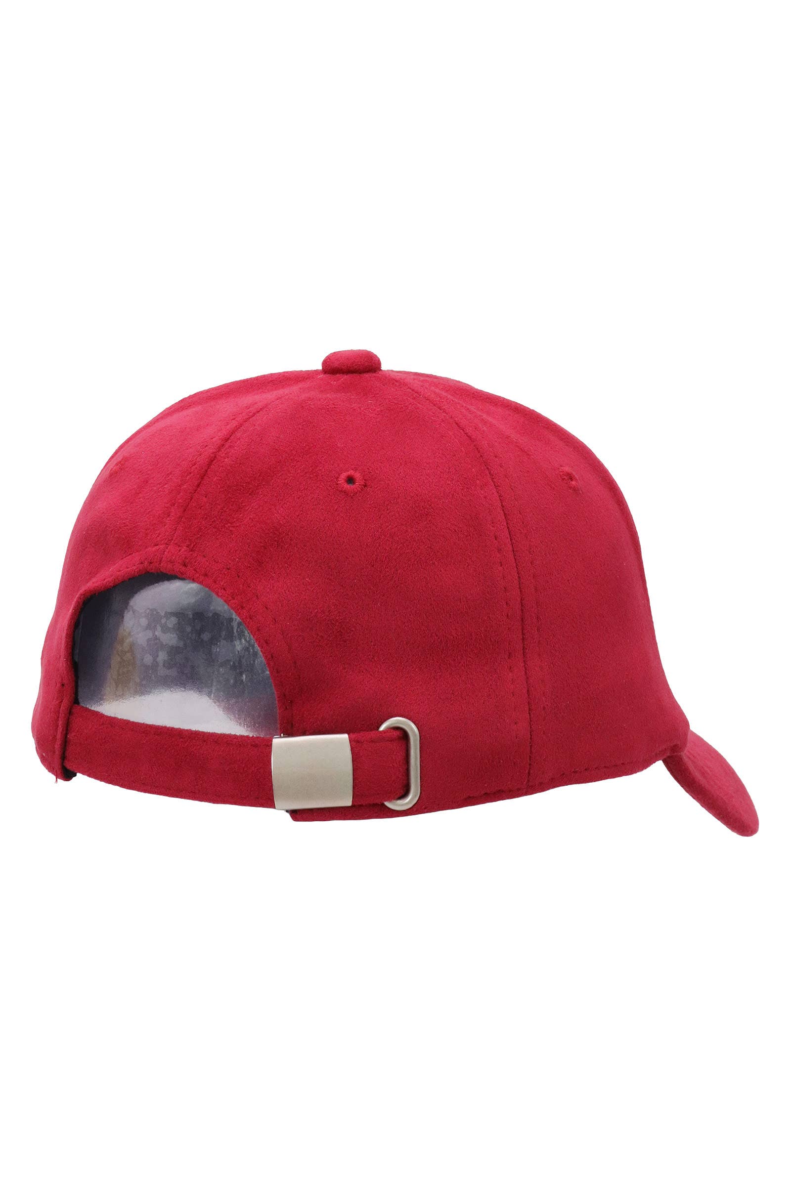 Cap Zone - Wholesale Baseball Cap - Unisex - Premium Vegan Suede Strap-back Baseball Cap9