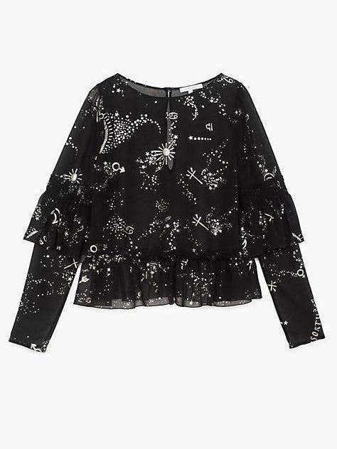 Haut à volants de Patrizia Pepe pour la vente par Affaire de Femmes