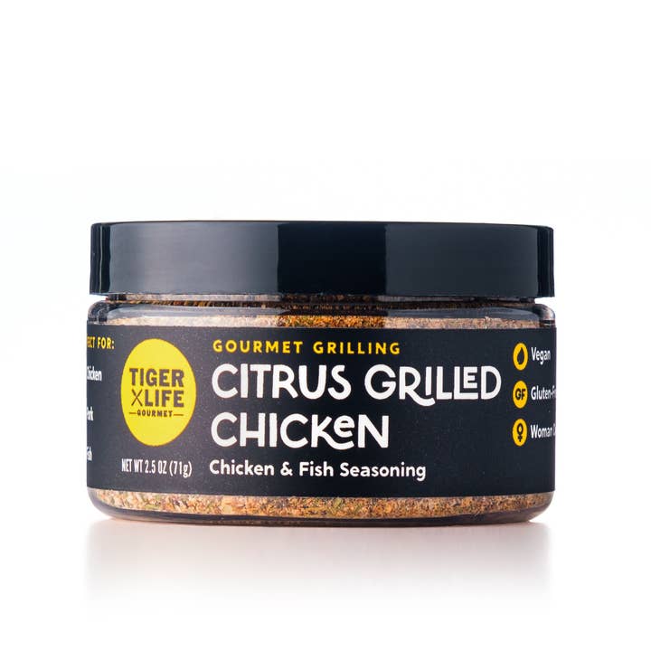 Citrus Grilled Chicken: Chicken & Fish Seasoning for wholesale by Tiger Life Gourmet