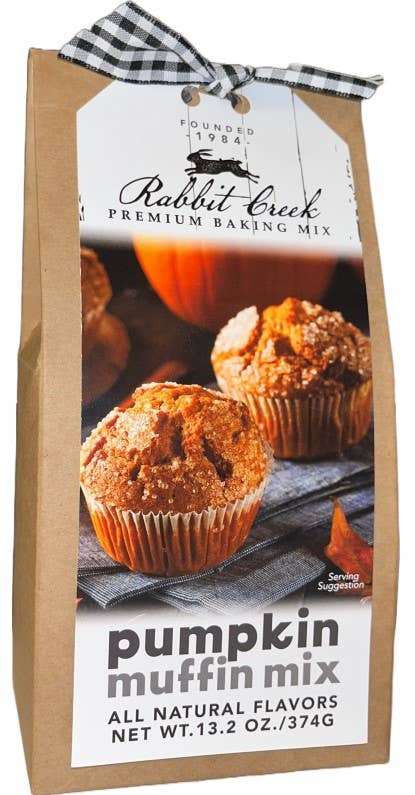Rabbit Creek Gourmet - Vente Mélanges pour muffins - Muffin muffin citrouille