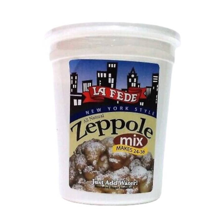 La Fede New York Style All Natural Zeppole Mix 1.25lb for wholesale by Made in eatalia