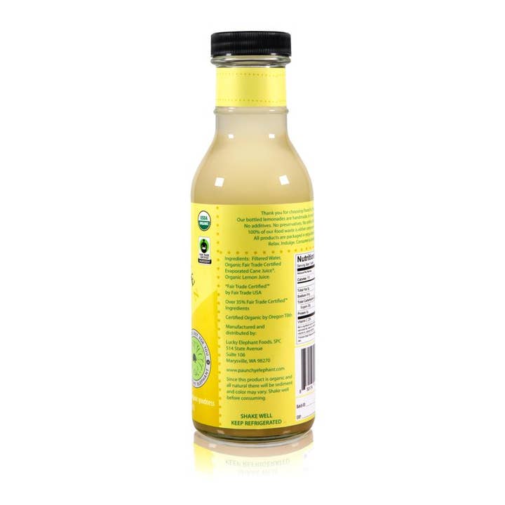 Paunchy Elephant - Wholesale Fruit Juice - Organic Lemonade - Lemon3