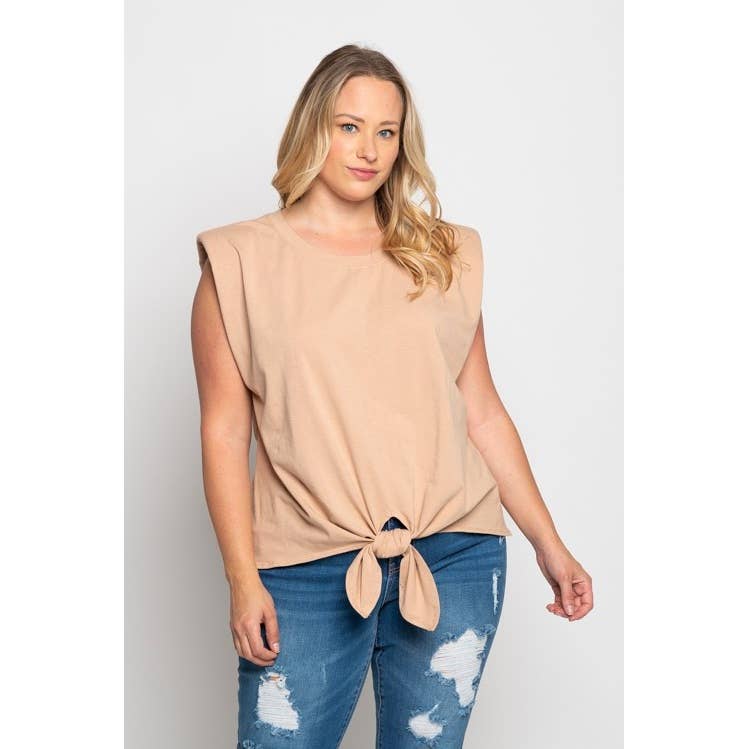shoulder pad t shirt wholesale