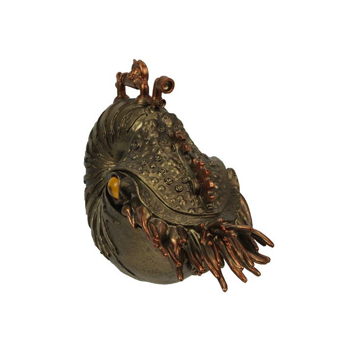 Zeckos - Wholesale Decorative Figurine - Bronze/Copper Finished Steampunk Nautilus Sea Monster Statue2