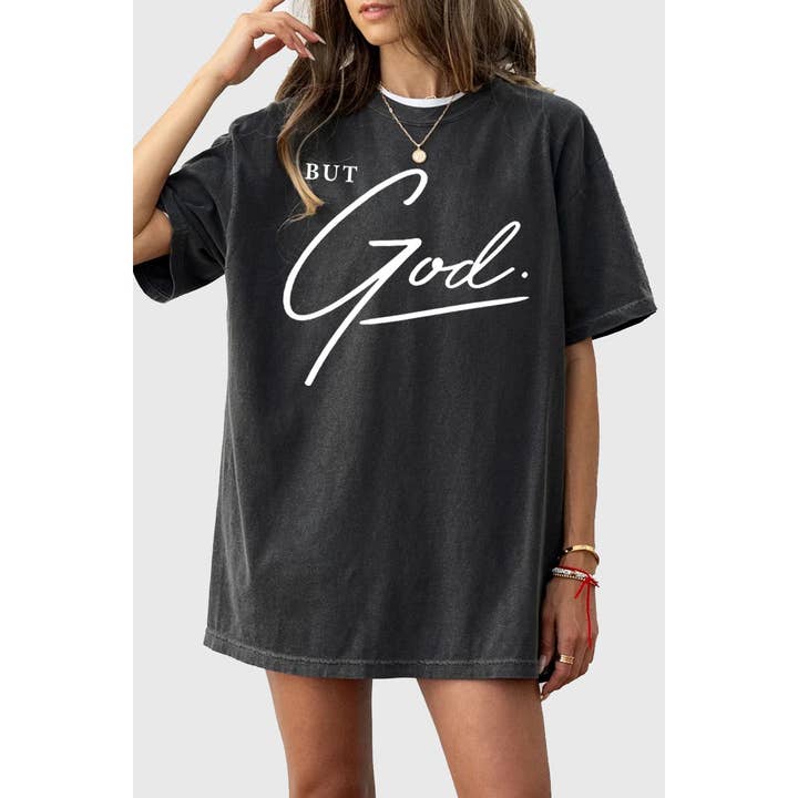 BUT GOD MINERAL GRAPHIC TEE for wholesale by HRTandLUV