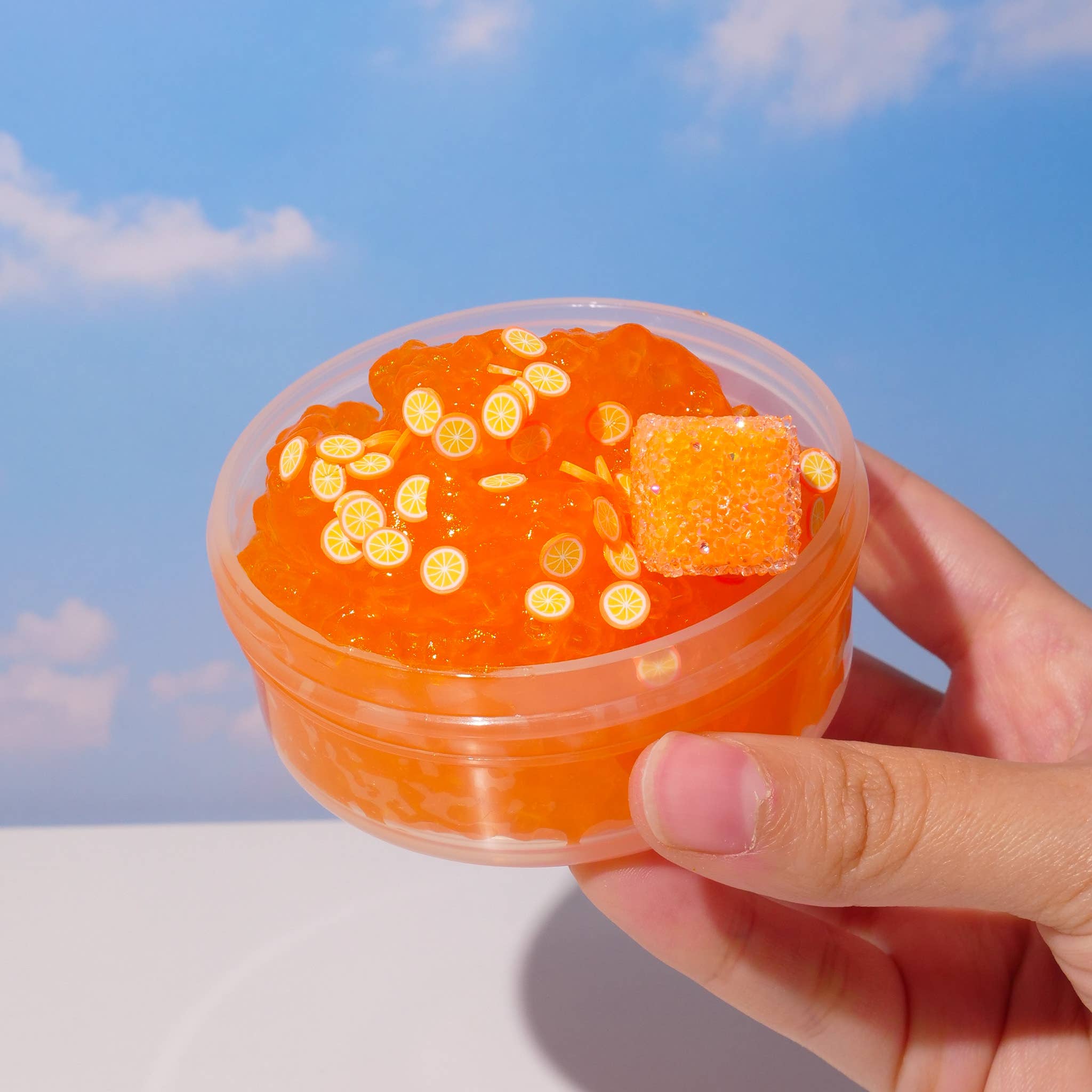 Sonria Slime LLC - Wholesale Putty/Slime - Kids - Sunny Citrus Slush Slime Toy 3