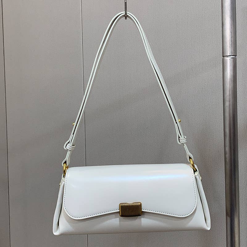 Sook Stainable – Engroshandel Skuldertaske – til kvinder – Ægte læder kuvert baguette taske13