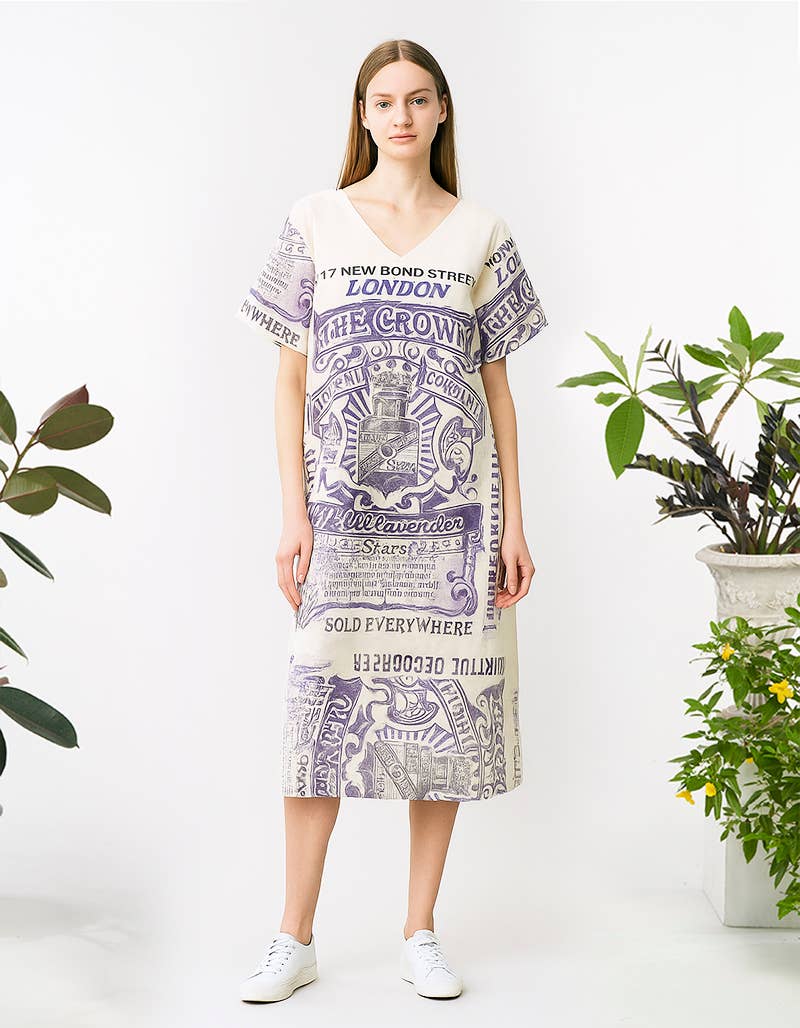 Kathmandu Imports – Engroshandel Kjole - Dame – BOMULDSKJOLE (TH-2003)3