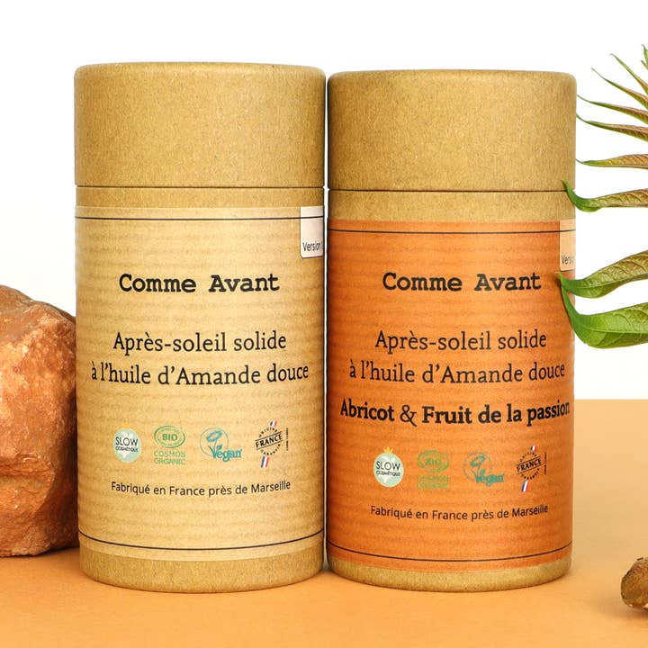 Solid after-sun with sweet almond oil for wholesale by Comme Avant