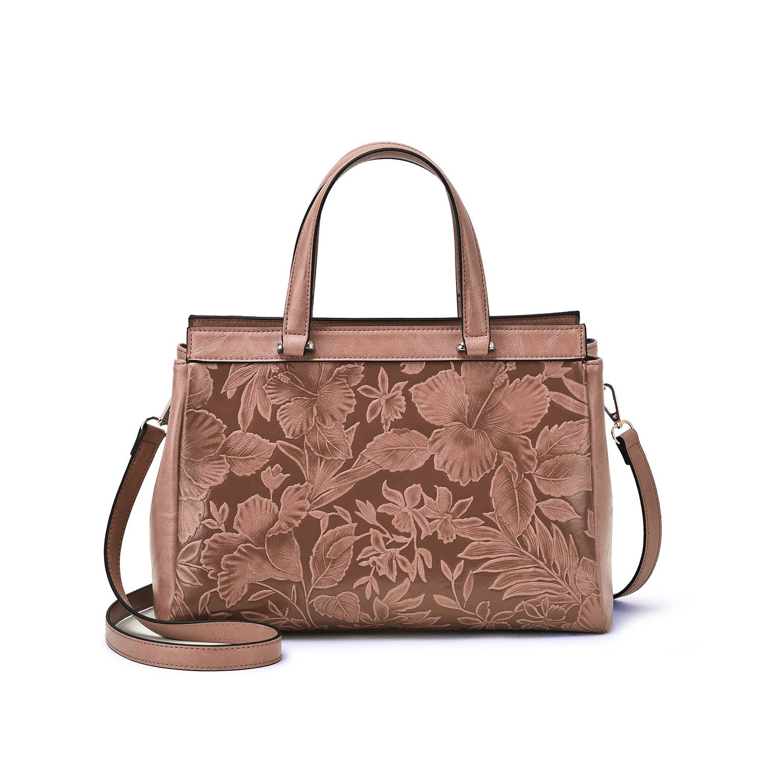 Mellow World – Satchel - Mulher por atacado – Salomé 3D Satchel Floral5