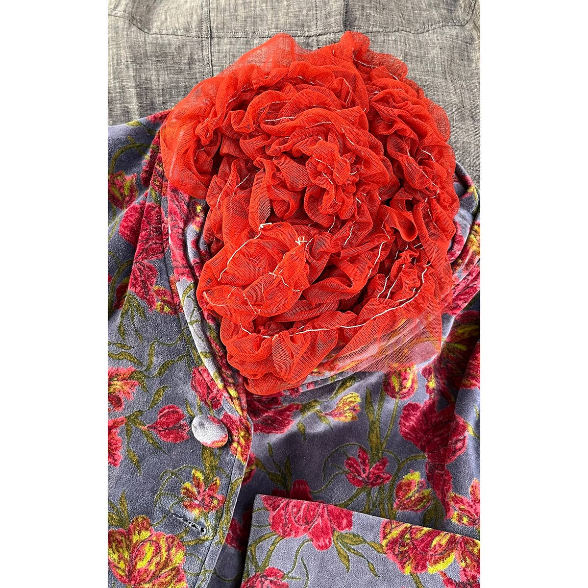 Tomat Röd Tango Boa Halsduk Tomatröd för wholesale på Faire0