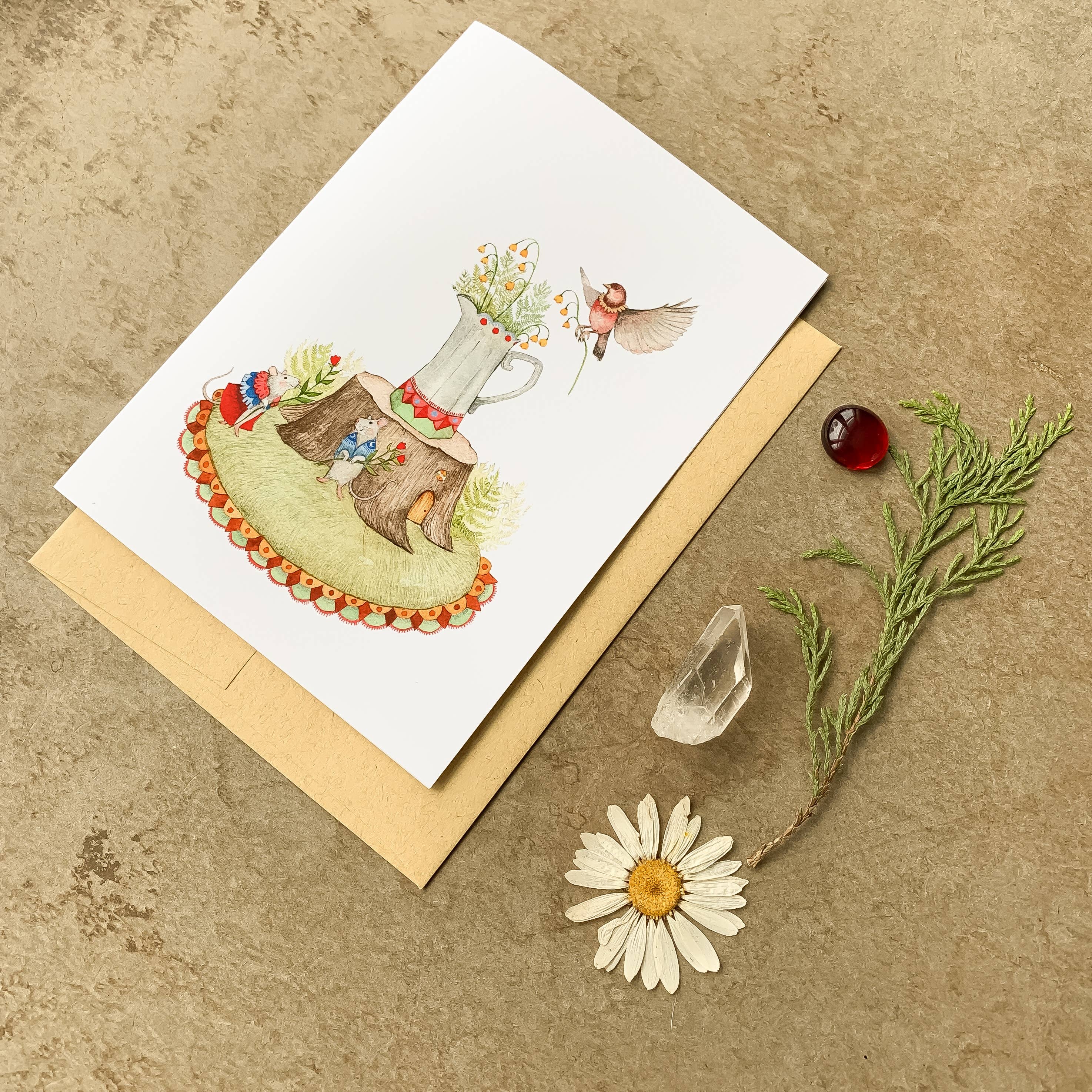 Polanshek of the Hills - Wholesale Everyday Greeting Card - Card - The Florists2