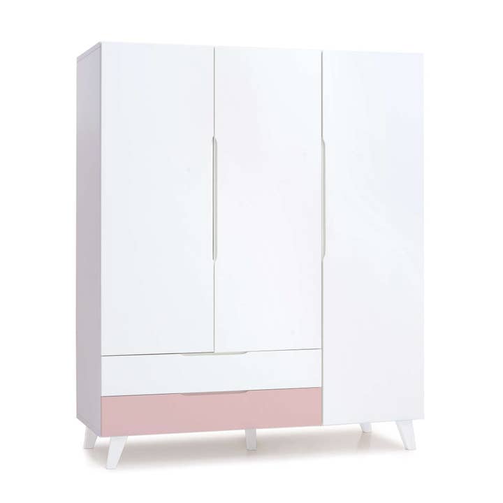 Alondra Baby - Wholesale Bedroom Furniture - Large children's wardrobe (3 doors) · Style Plus+2