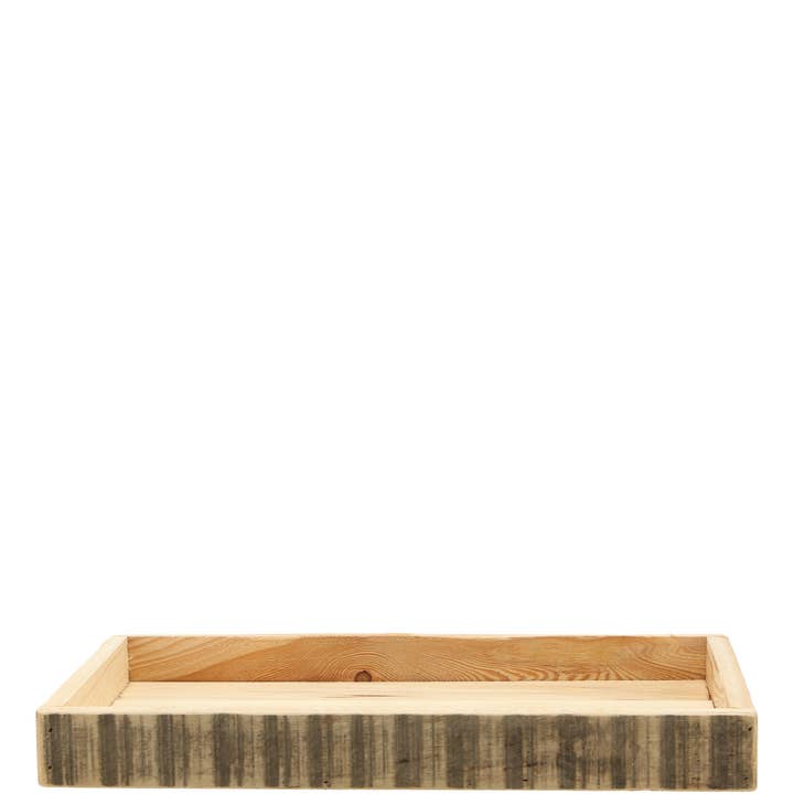 Vosteen - Wholesale Outdoor Ornament/Decor - Fini wooden tray, L40cm, W26cm, H4, 5cm, natural
