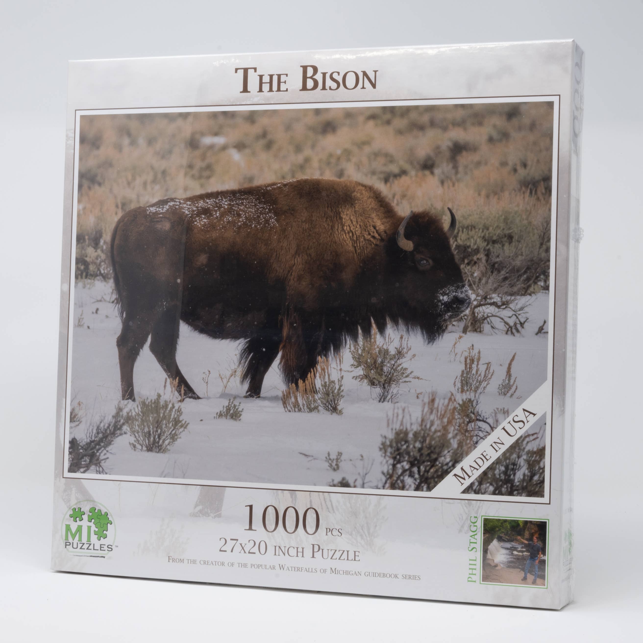 Phil Stagg Photography - Wholesale Puzzle - Adult - The Bison - 1000 Piece Puzzle1