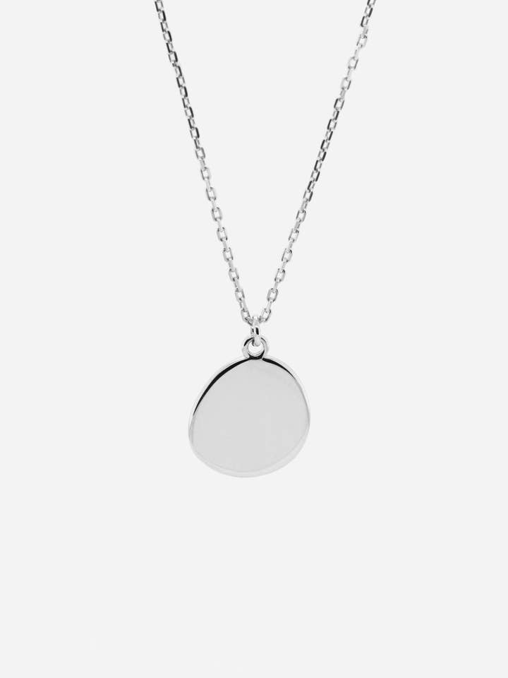 925 Silver Disc Halsband för wholesale av REDCHERRYBLVD