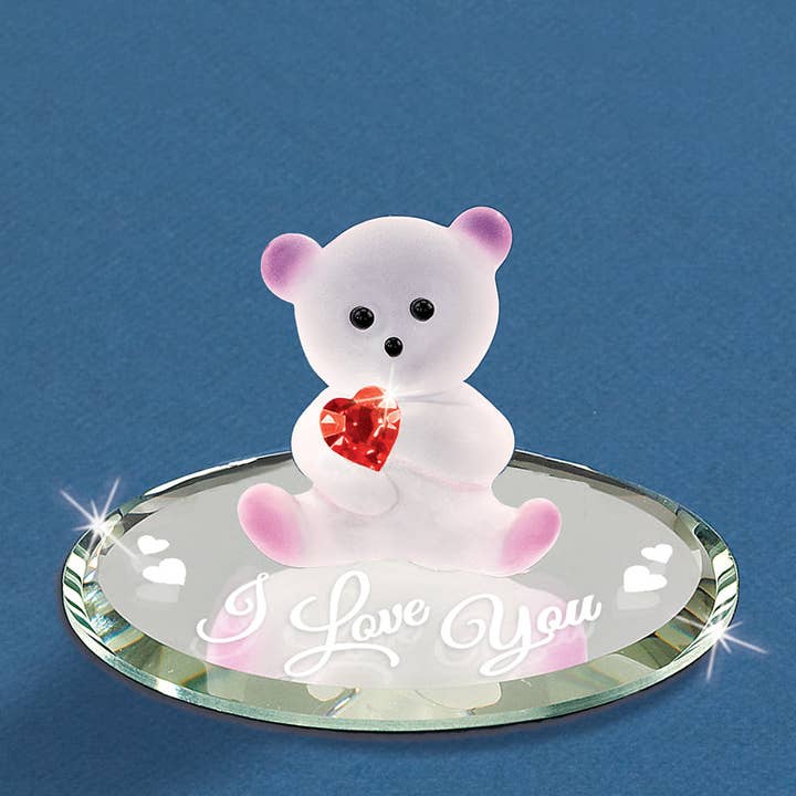 HC0 161-X: "I Love You" Bear for wholesale by Glass Baron