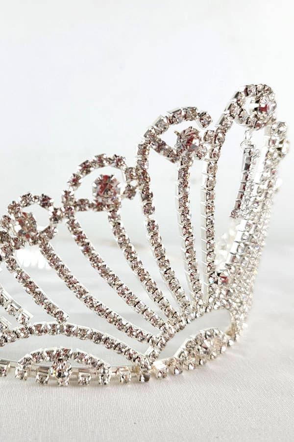 Chicas - Wholesale Tiara - Dames - Quinceanera tiara met juwelen en hanger, 15-delig, HT9083