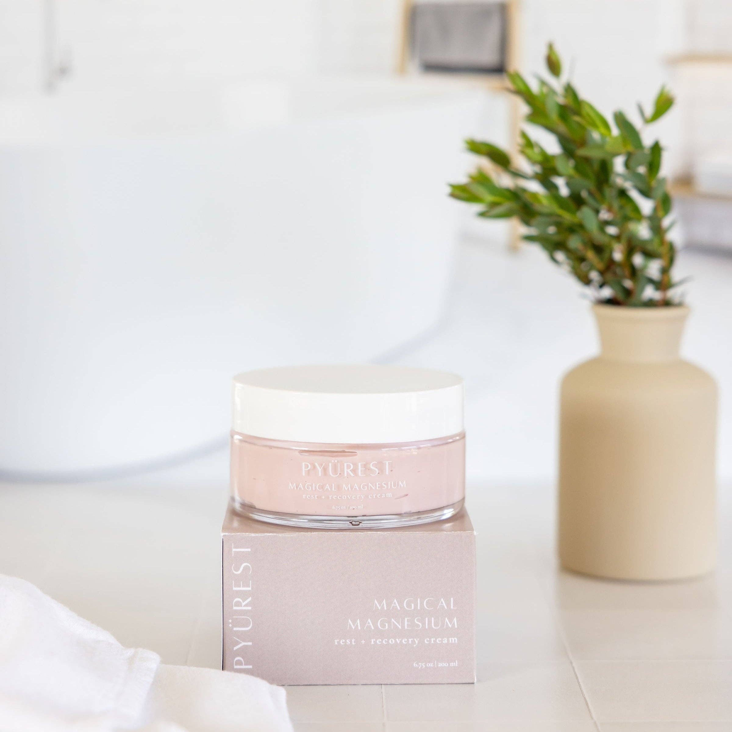 Pyürest - Vente Crème/lotion pour le corps - Crème de repos et de récupération au magnésium magique3