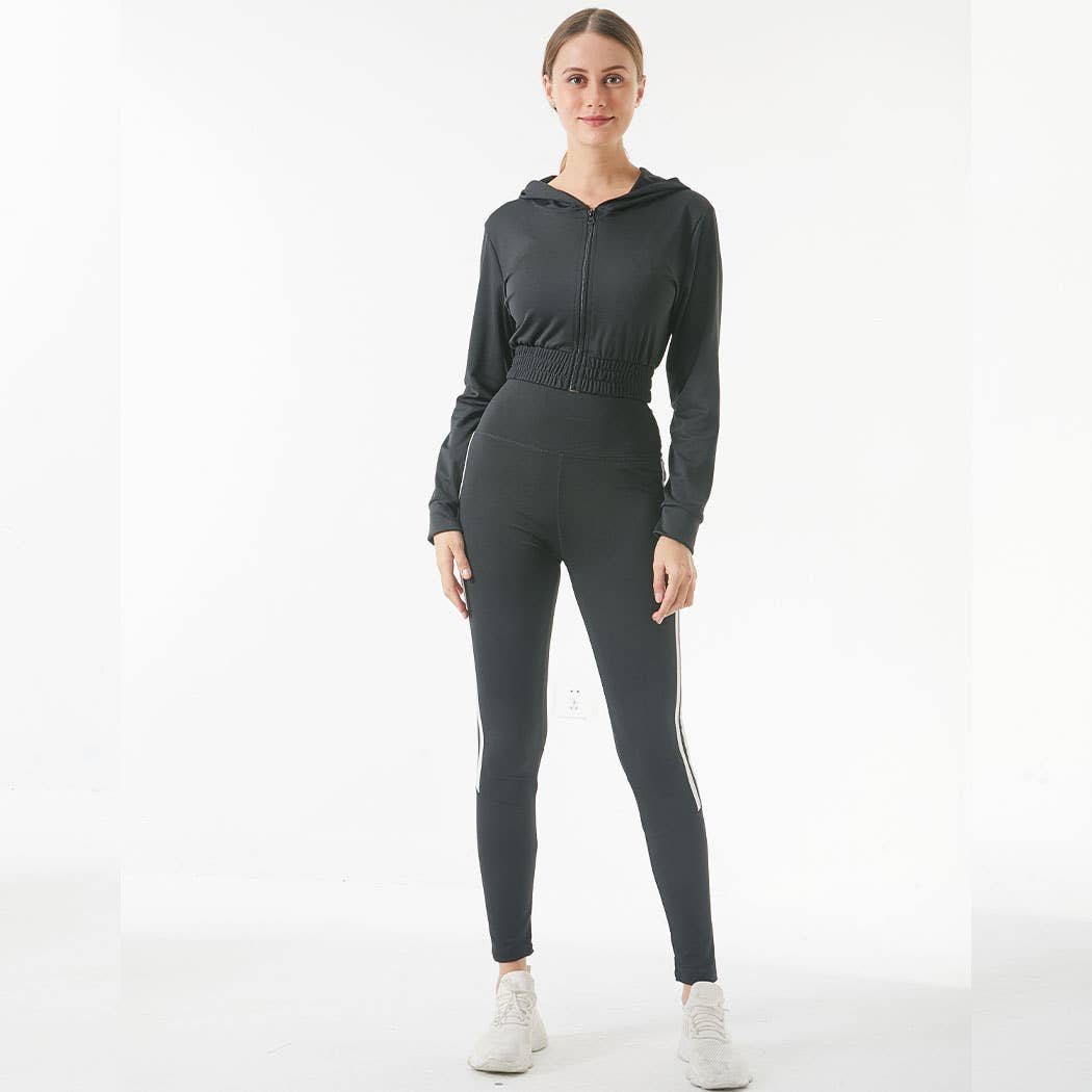 SSImport - Vente Legging de sport/d'intérieur – femme - LEGGING DE YOGA À RAYURES A2068, TAILLES MÉLANGÉES, 12 PIÈCES/ENSEMBLE2