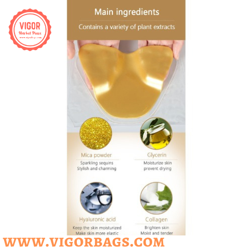 VIGOR – Máscara facial por atacado – Pacotes de Máscara Multi Saver Buta e Pescoço (5 Pack)3