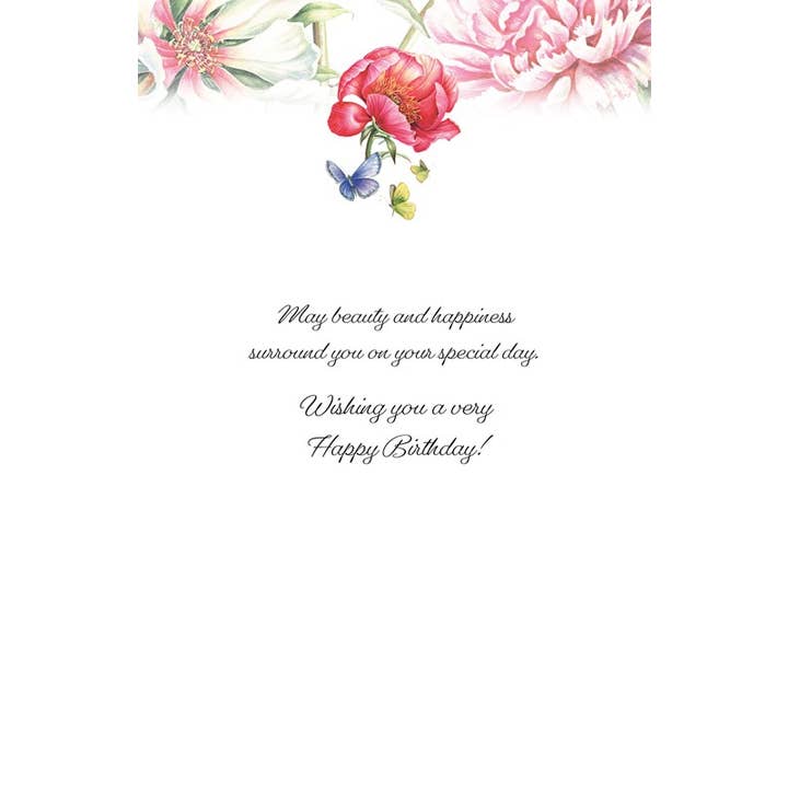 Pumpernickel Press - Wholesale Birthday Card - Paeonia - Deluxe1