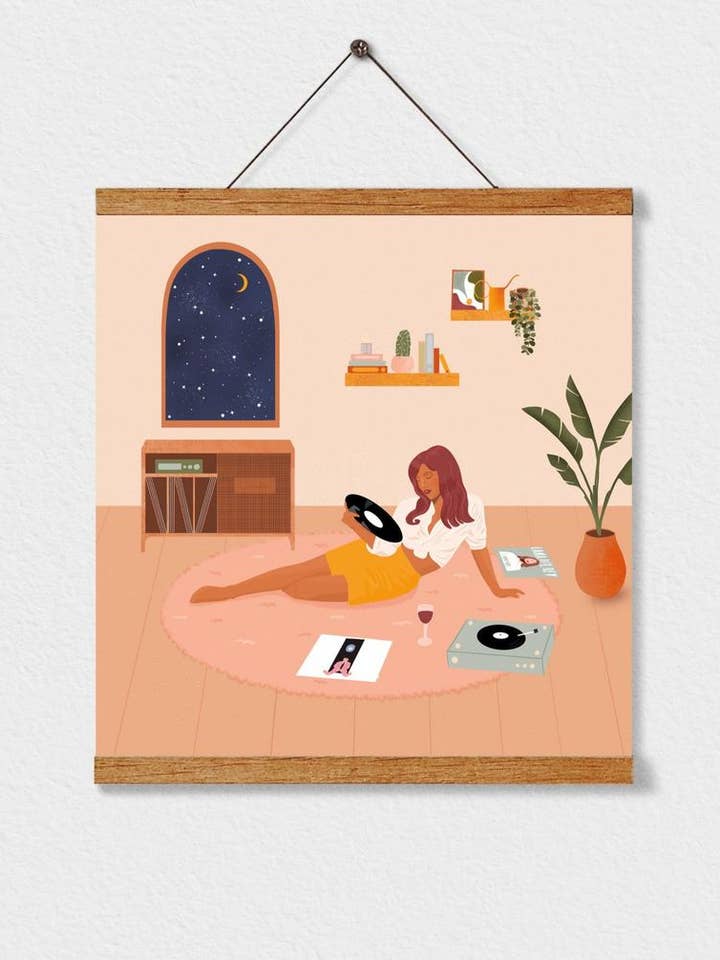 Emily Art Print for wholesale by Illustrations Its Funny Howww Inc