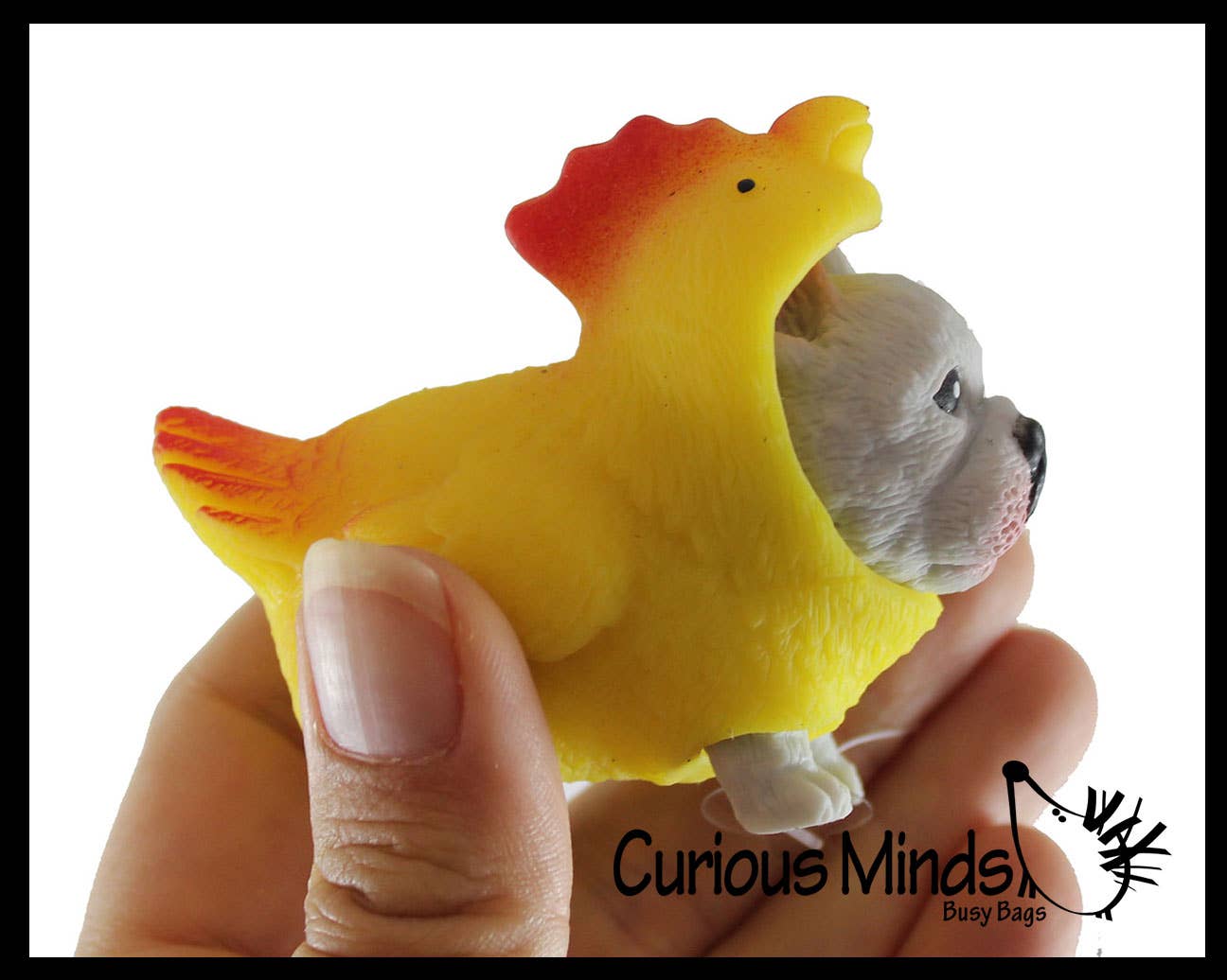 Curious Minds Toys - Wholesale Squishy toy – Kids & Baby - 1 Cute Dog in Costume - Dog Crushed Bead Sand Filled - Doggy6