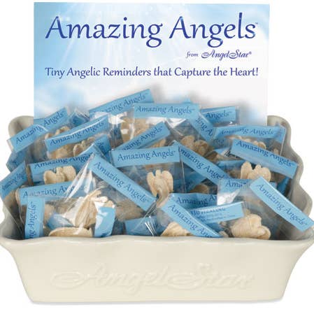 AngelStar - Wholesale Keepsake Coin/Token - Amazing Angels Blue 72pc Assortment0
