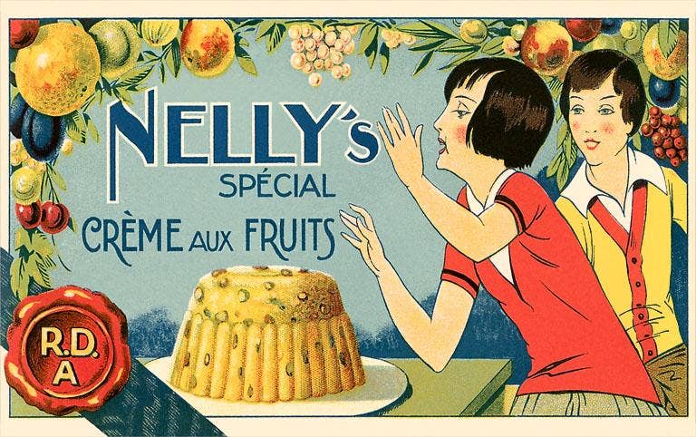 Found Image Press - Wholesale Magnet - Magnet FO-340 Nelly's Special Creme aux Fruits0