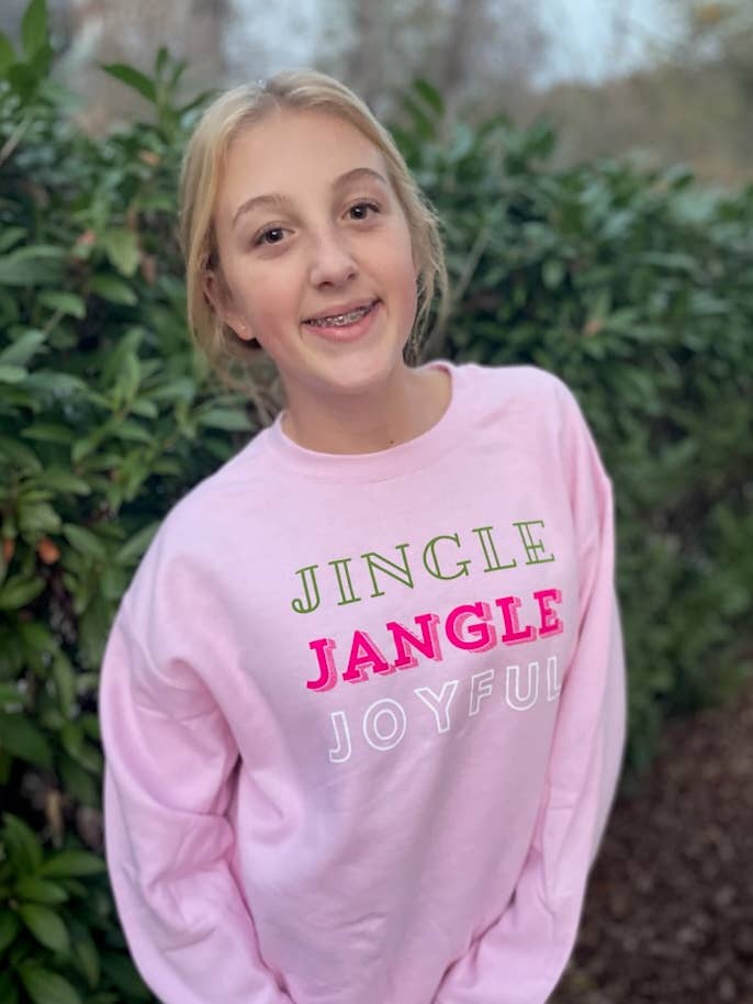 Sudadera Navideña Jingle Jangle para venta al por mayor de Little Hoot Designs