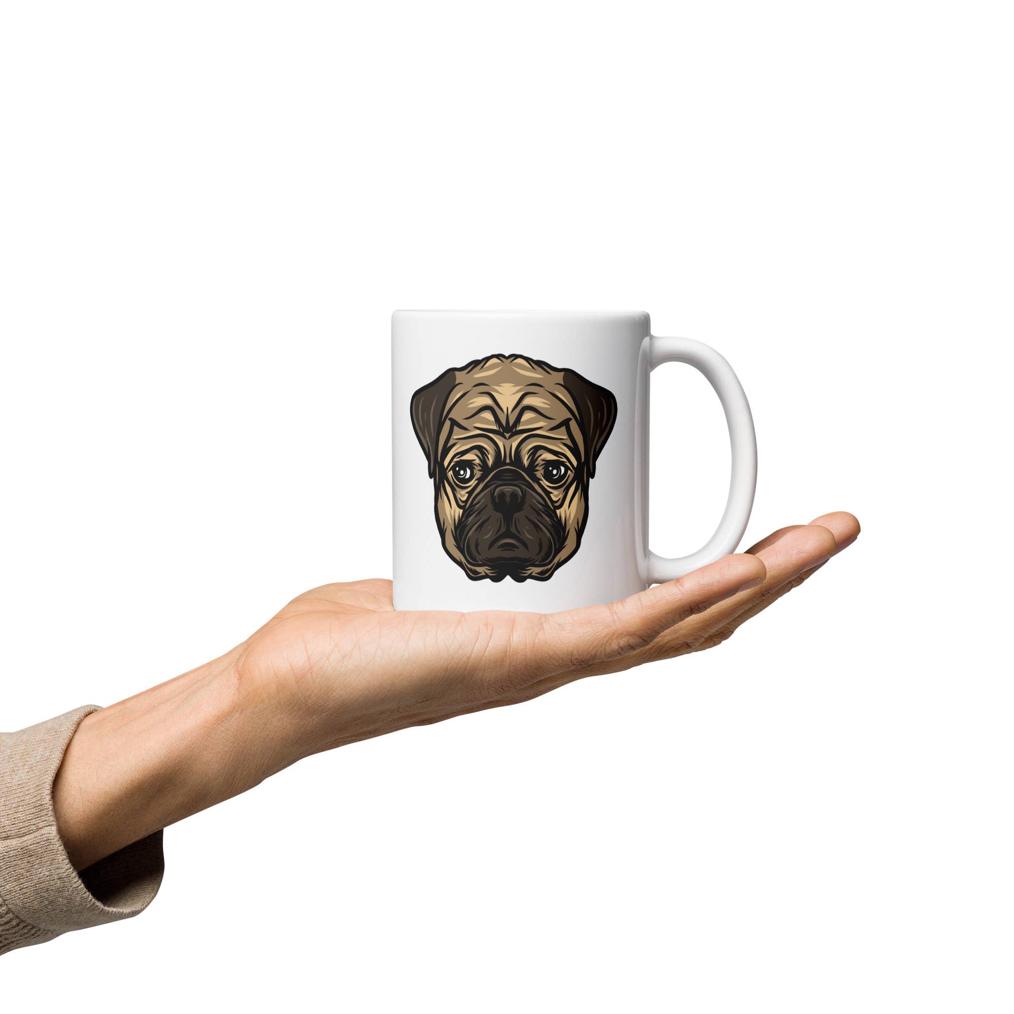Club No-Kill 2027 Coffee Mugs - Wholesale Coffee Mug - Vinny the Pug Coffee Mugs                                 14
