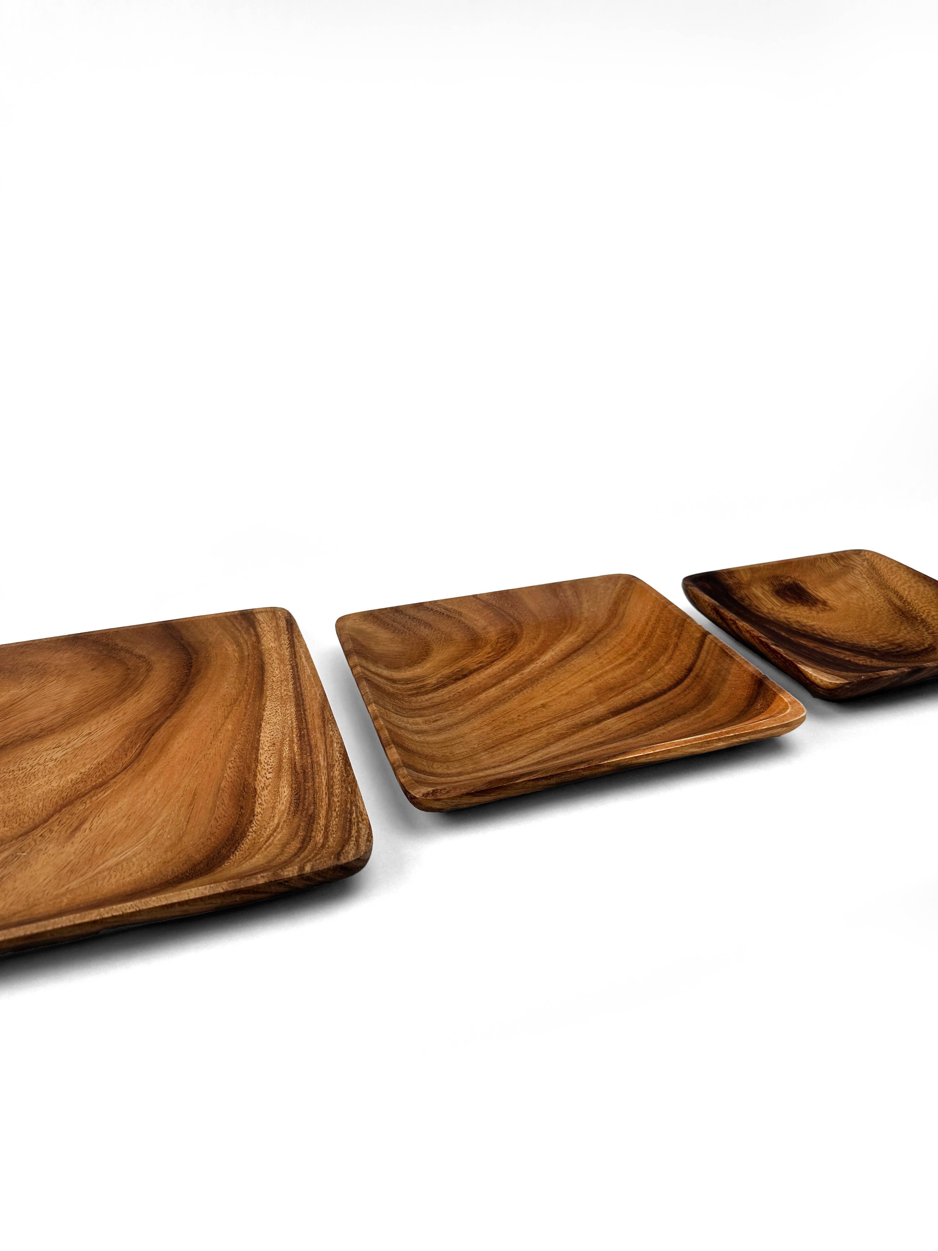 Baroy – Engroshandel Fad – Træfirkantede plader Træfad6