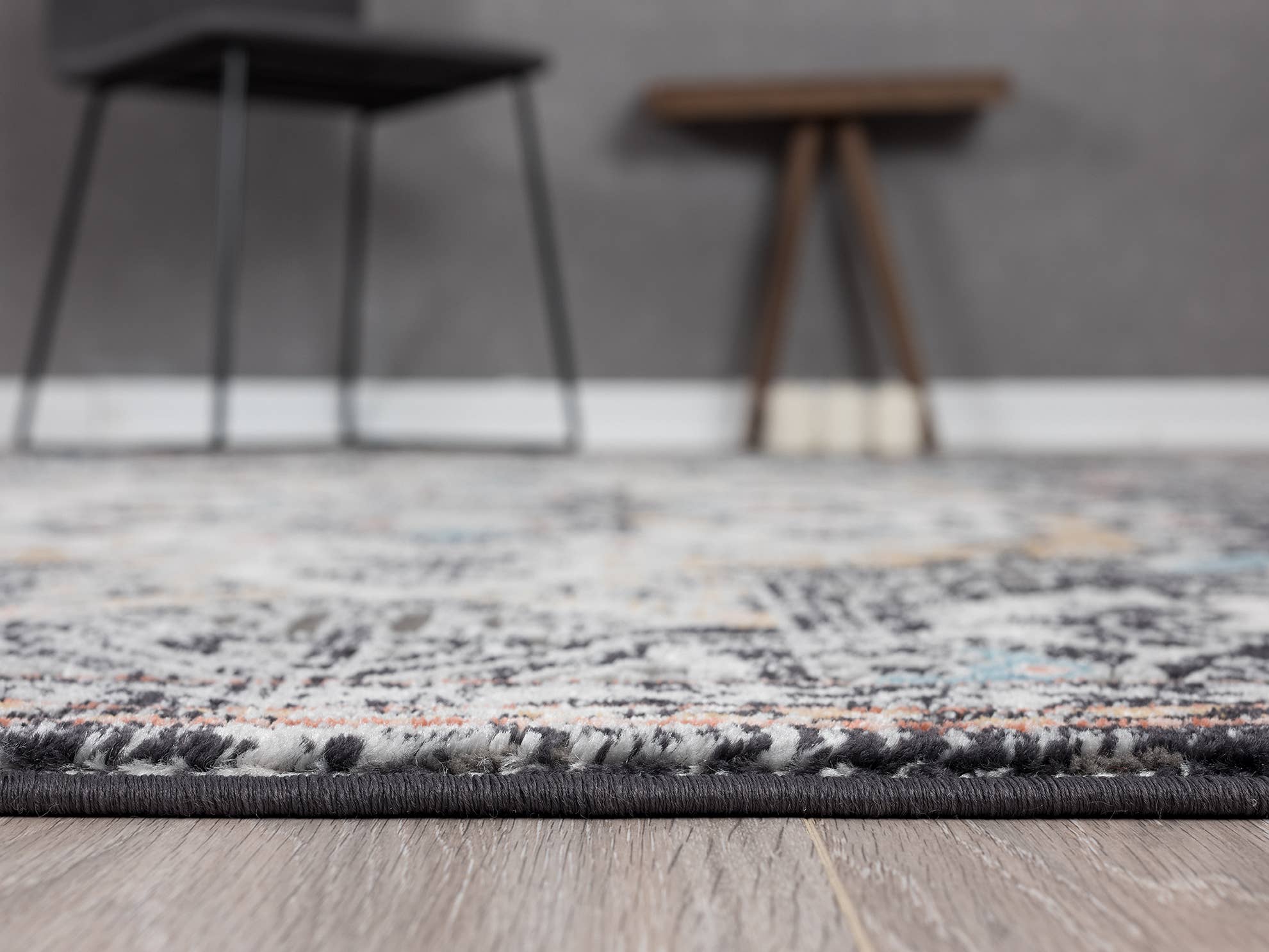 Abani Rugs - Wholesale Area Rug - Abani Azure AZR150A - Black Medallion Persian2