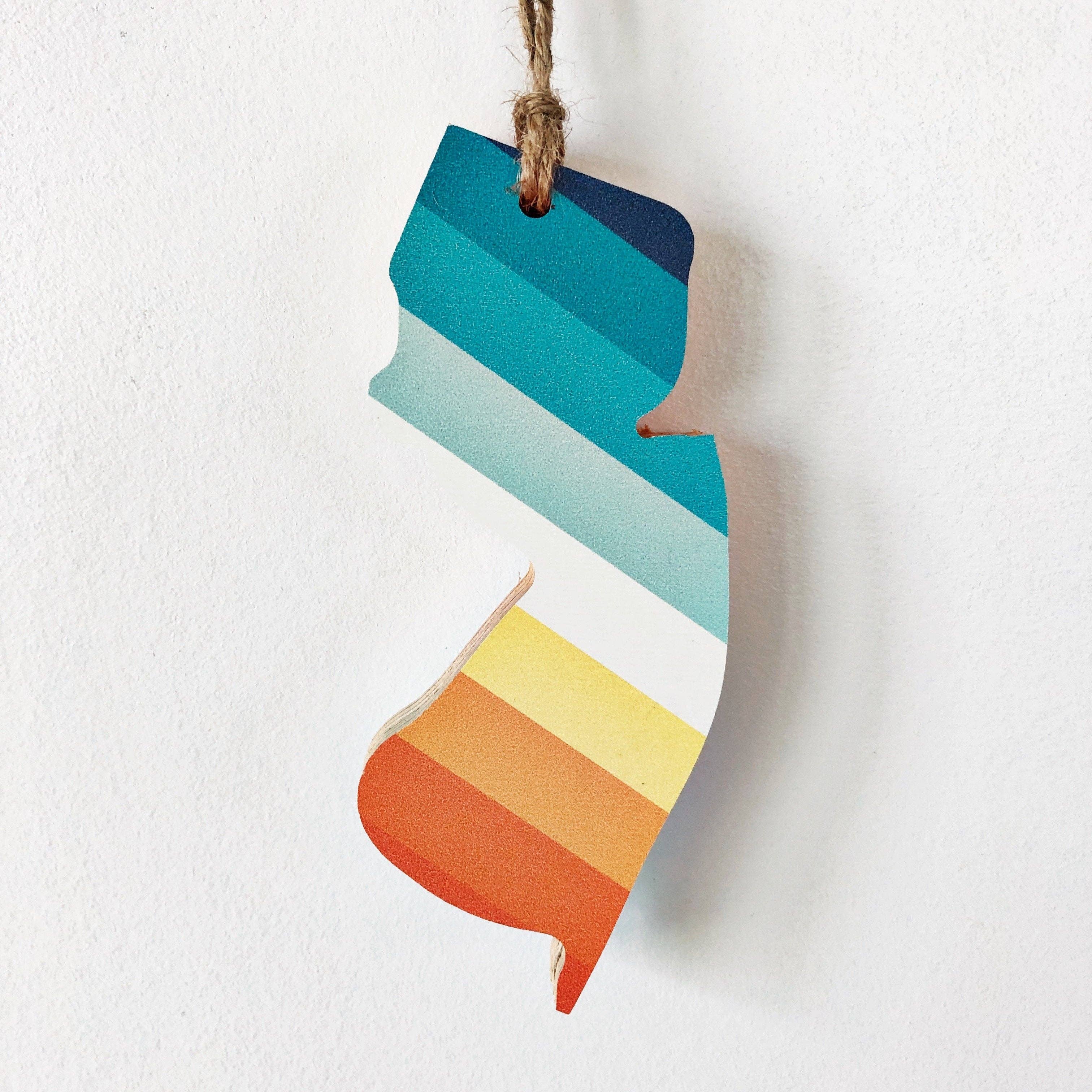 Hemlock & Heather - Wholesale Ornament - '76 Stripes State Ornaments35