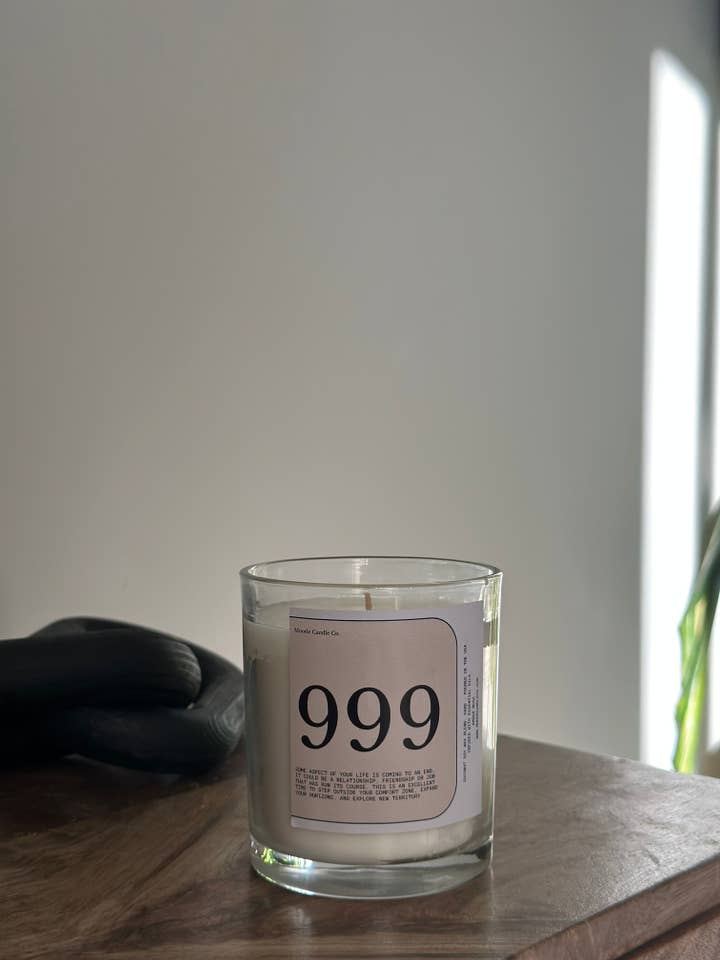999 - RELEASE for wholesale by Moode Candle Co.