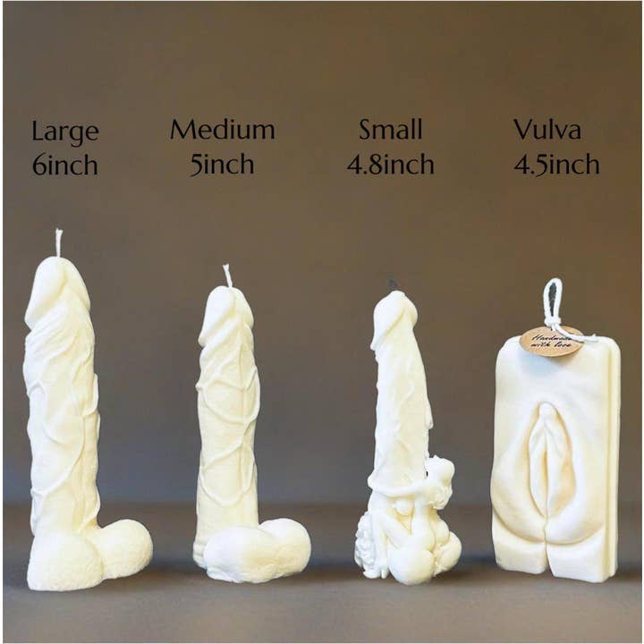 Karly’s Candles - Wholesale Craft Supplies - Naughty Silicone Mold for Candles, Resin & Chocolate1