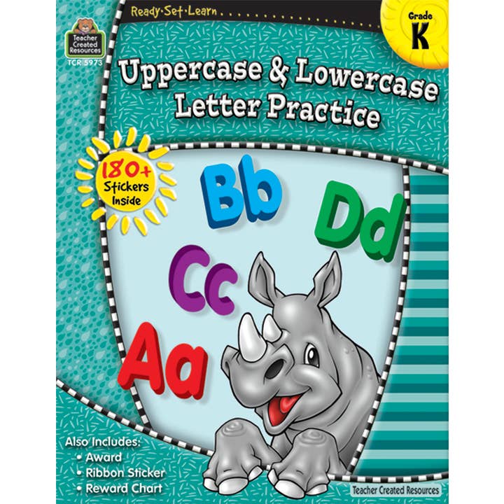 Teacher Created Resources - Wholesale Baby & Toddler Book (0-2) - RSL: Uppercase & Lowercase Letter Practice (Gr. K)