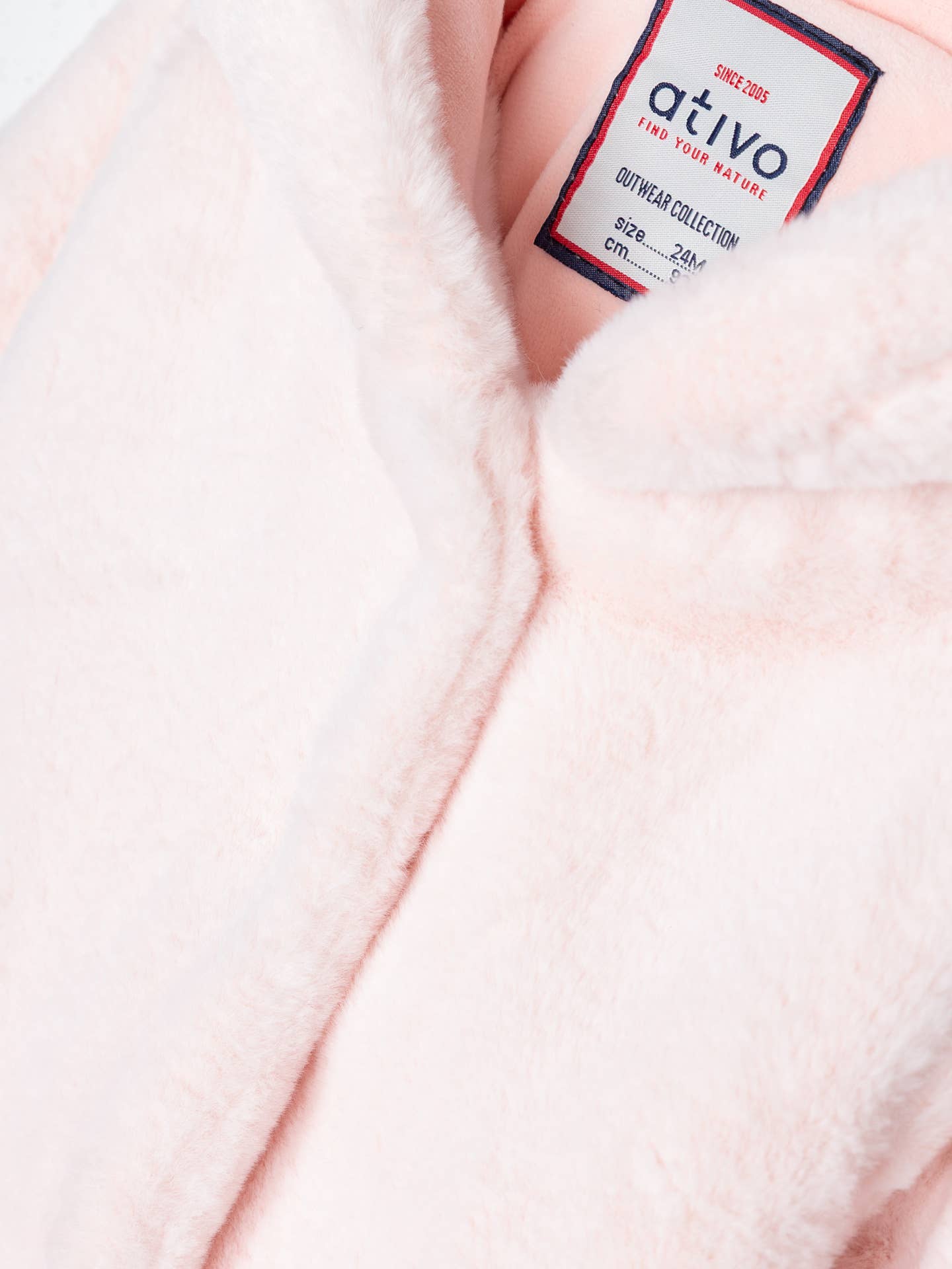 Ativo Kids – wholesale Faux fur coat – Kids – BG-ND8277-24 - Fur Coat / Faux Fur Jacket for Baby Girl2