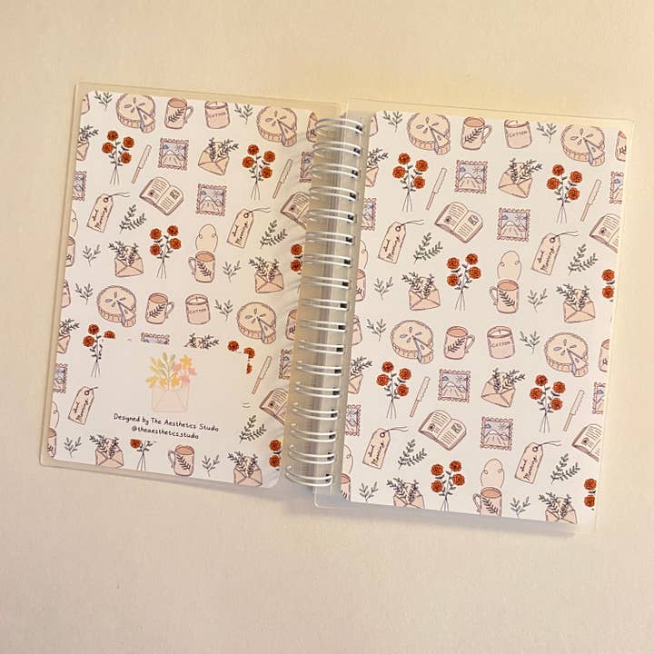 The Aesthetics Studio - Wholesale Sticker - cozy cottage reusable sticker storage book2