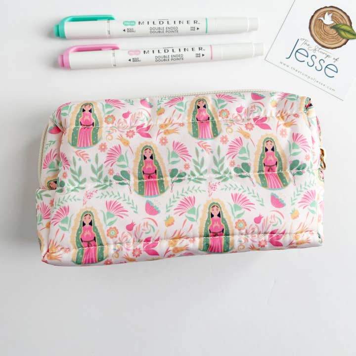 The Stump of Jesse - Wholesale Pouch - Women's - Our Lady of Guadalupe lightweight waterproof puffer pouch0