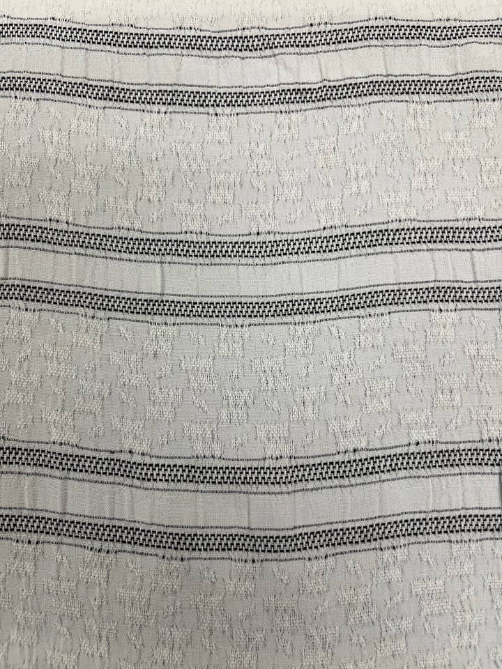 Rayon Ghost Stripe Jacquard for wholesale by Silver Textiles Inc