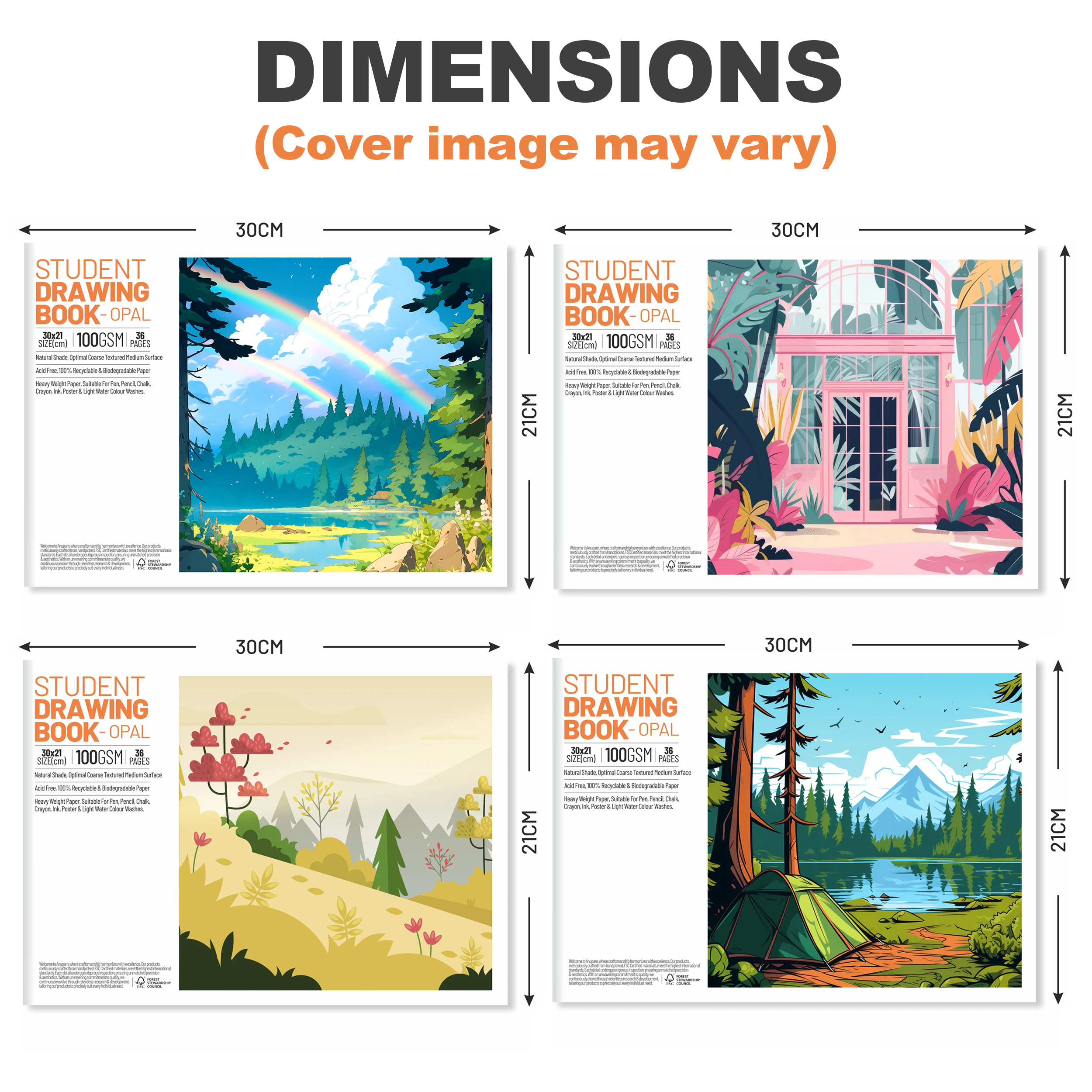 Toyventures – wholesale Sketchbook/sketchpad – A4 Sketch Book 36 Pages 100 GSM Cartridge Sketchpad1