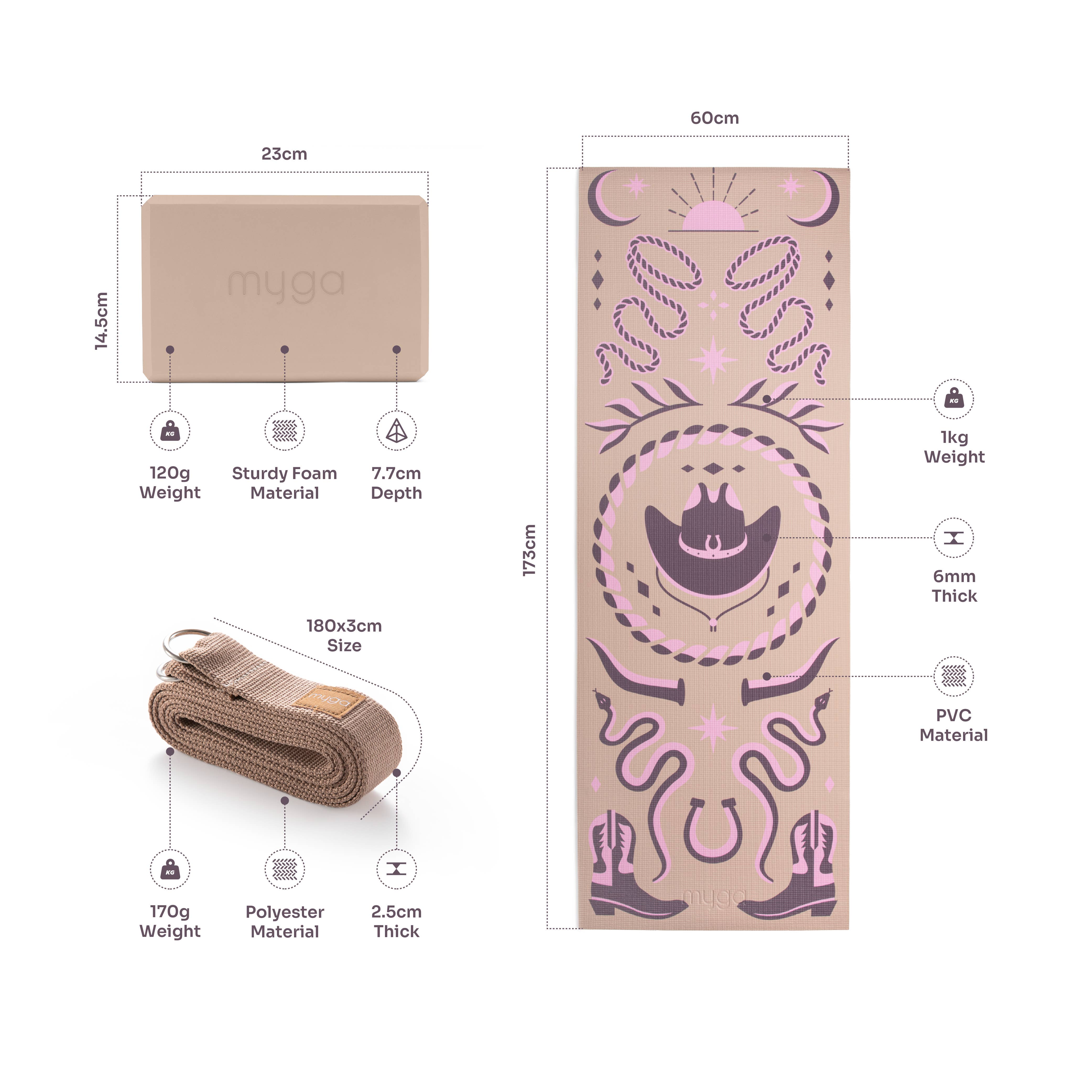 Myga - Wholesale Yoga Mat - Printed Yoga Starter Kits47