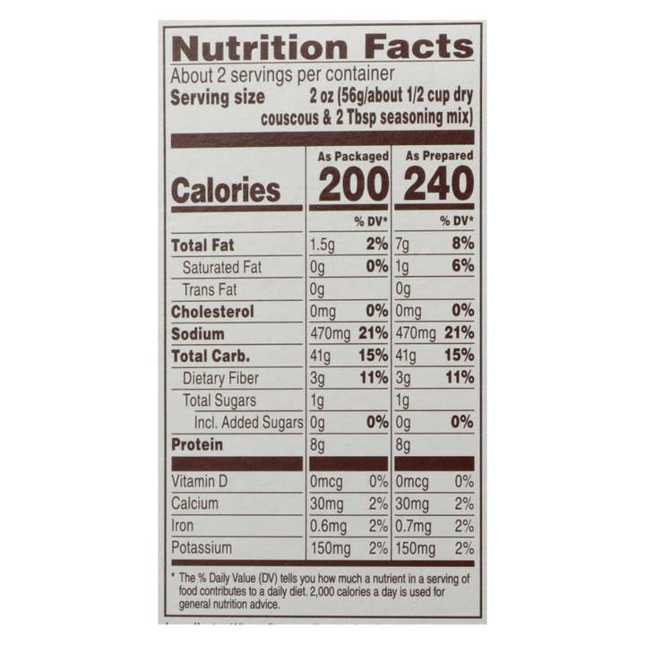 Ware Spark - Wholesale Pasta - Near East Couscous Mix - Pearl Basil And Herb - Case Of 12 - 5 Oz.1