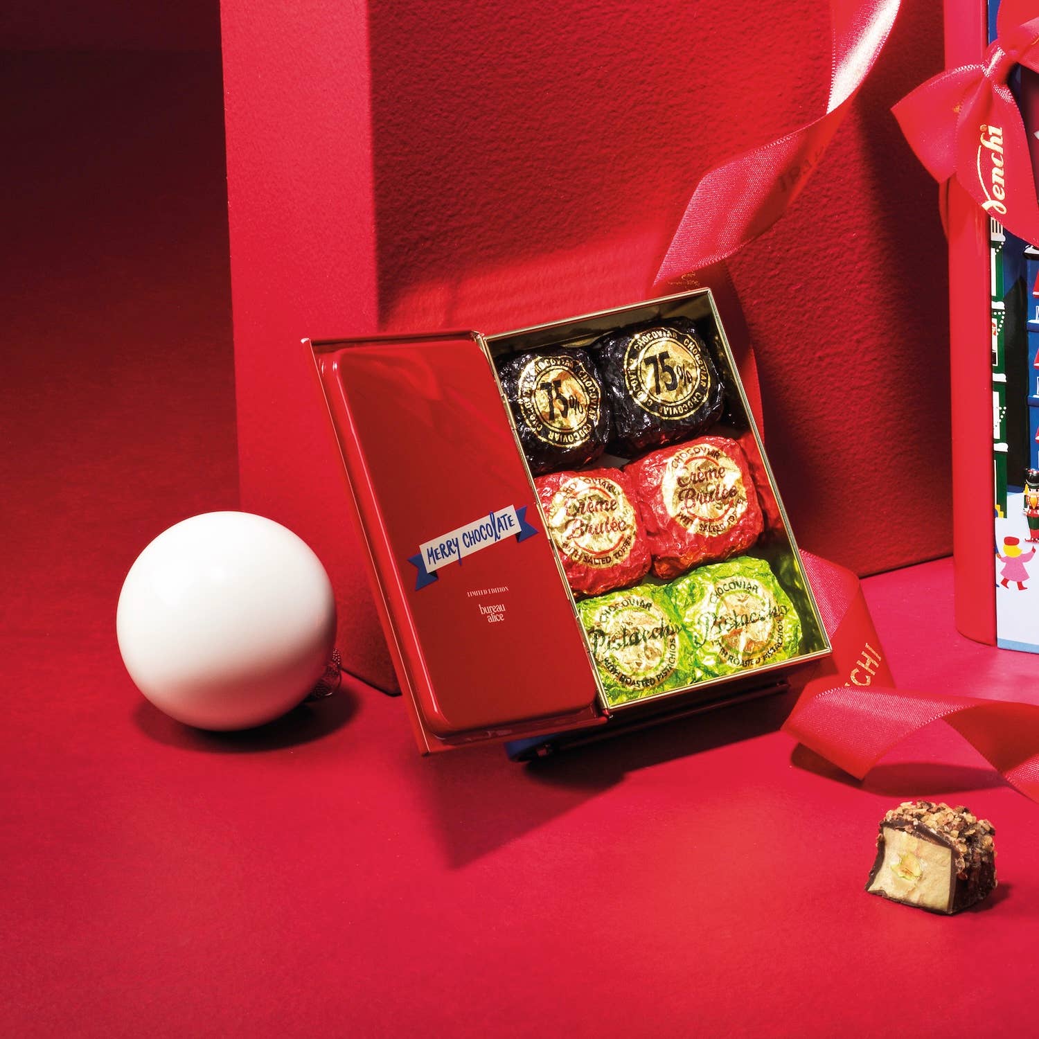 Venchi - Wholesale Chocolate Box - Mini Christmas Chocolate Book Box - Holiday 2025 Gift Sets4