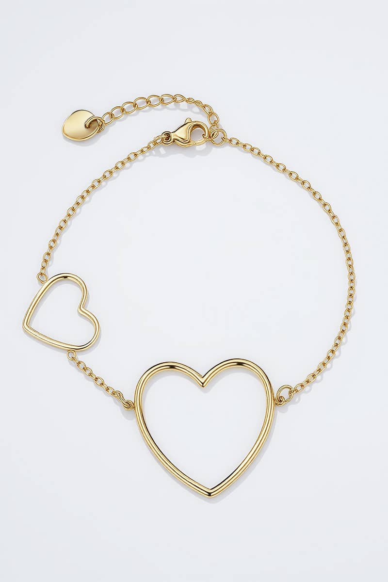 Gold Stainless steel bracelet 324RX125 for wholesale on Faire2